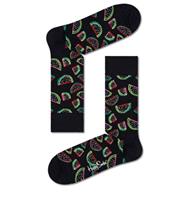 Happy Socks Watermeloen Sokken, Zwart