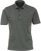 T-shirt Casa Moda Polo Donkergroen