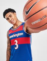Nike-nba Basketbaltanktop voor heren Nba Dri Fit Swingman Jersey City Edition 21 No 3 Bradley Beal Waswiz Team Royal/university Red