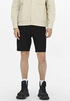 only&sons Only & Sons Männer Shorts Linus Linen Mix Gw 1824 in schwarz