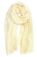 COLLEZIONE ALESSANDRO Modeschal »Elsa«, (1-St), aus Naturmaterial, mit Spitze