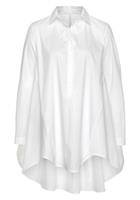 IMPERIAL Klassieke blouse IMP-C ED3ABF klokkend, lang model