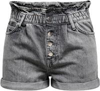 Only Cuba paperbag dnm shorts noos grey denim