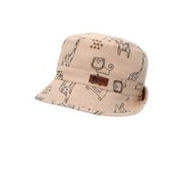 Sterntaler Fischerhut, Baumwolle, Animalprint, Label, für Babys und Kleinkinder, 935 BEIGE