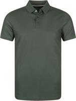 T-shirt Suitable Jon Polo Donkergroen