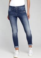 GANG Relax fit jeans 94AMELIE met used-effecten