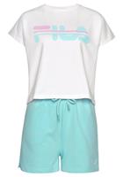 Fila Shortama met logo frontprint (set, 2-delig)