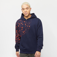 seanjohn Sean John Männer Hoody Script Logo Splatter in blau