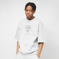 seanjohn Sean John Männer Pullover Classic Logo Short Sleeve Terry Crew in grau