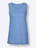 Dames Pyjama-Shirt hemelsblauw Größe