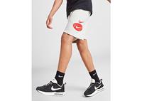 Nike Oval Swoosh Shorts Kinder - Kinder, Grey Heather/Sail/University Red