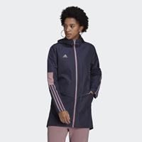 Adidas Jas Tiro Parka - Navy/Roze Dames