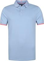 Suitable Polo Harold Fluor Blauw