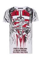 Cipo & Baxx T-Shirt mit großem Aufdruck