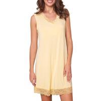 ladyavenue Lady Avenue Bamboo With Short Sleeve Nightdress 