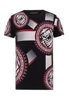 Cipo & Baxx T-Shirt mit großem Frontprint