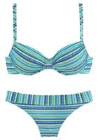Lascana Bügel-Bikini mit glitzernden Streifen