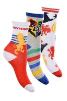 Harry Potter Socken 3er Pack für Jungen blau-kombi Junge 