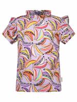 B.Nosy Blouse Korte Mouw  - All Over Print - Polyester/elasthan