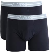 Alan Red Boxershorts Navy 2Pack
