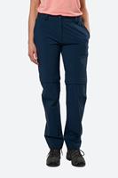 Vaude Farley II Stretch ZO Broek Dames Blauw/Donkerblauw