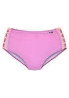 VENICE BEACH Highwaist-Bikini-Hose »Anna«, mit seitlich gekreuzten Bändern