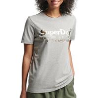 Dames-T-shirt Superdry Vintage Venue Interest