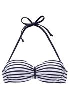 Venice Beach Bandeau-bikinitop Summer met aangerimpeld midden