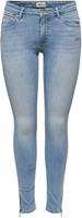 ONLY cropped skinny jeans ONLKENDELL denim light blue