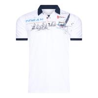 Marco Cassette Poloshirt heren | korte mouw | Print | Italian-Style.nl, 