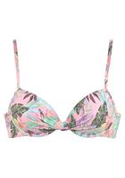 s.Oliver RED LABEL Beachwear Bikinitop met beugels AZALEA in tropische print