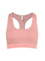 Muchachomalo Meisjes racerback effen pastelc