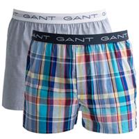 Gant 2 stuks Cotton With Fly Boxer Shorts