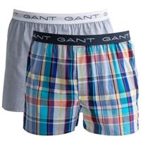 Gant 2 stuks Cotton With Fly Boxer Shorts 