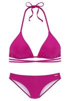 Bruno Banani Triangel-Bikini unifarben mit langem Bindeband