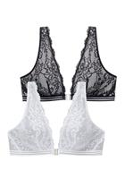 Petite fleur Bralette-bh met praktische voorsluiting