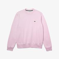 Lacoste Herren  Sweatshirt aus aufgerauter Baumwolle - Rosa 