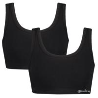 Bamboo Basics 2-pak bh zonder sluiting - Ruby - Naadloze Bh Top - Bamboe bralette