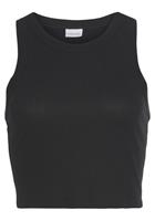 Lascana Crop-top van zachte ribstof, zomerse basis tops (Set van 2)