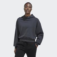Dames sweatshirt met korte capuchon adidas Studio Lounge