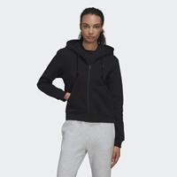adidas ALL SZN Fleece Full-Zip Kapuzenjacke Schwarz