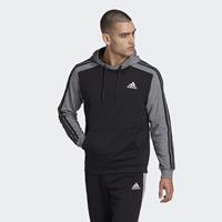 adidas Essentials Mélange French Terry Hoodie Schwarz