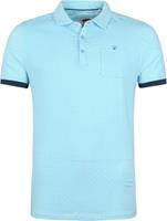 Blue Industry Polo M83 Aqua Blauw