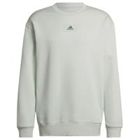 adidas Essentials FeelVivid Cotton Fleece Drop Shoulder Sweatshirt Grün