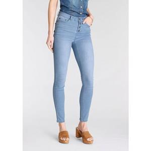 Arizona Skinny-fit-Jeans »Ultra Stretch« High Waist mit durchgehender Knopfleiste