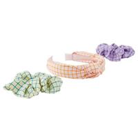 LITTLE PIECES LPHUMAT 2-PACK SCRUNCHIE HAIRBAND - Haargummis - weiblich apricot Mädchen Kinder