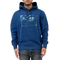 Versace Couture Versace Jeans Couture Iridescent Fleece Hoodie Heren Donkerblauw - 