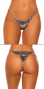 Cosmoda Collection Mix it!!! sexy brazilian bikini slip slangen-print