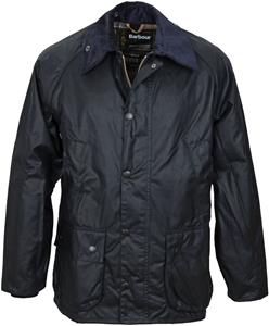 Barbour Bedale Wax Jas Donkerblauw