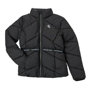 Calvin Klein Logo Tape Light Jacket Ck Black - 8 yr
